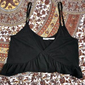 Urban Outfitters Kimchi Blue navy crop top!